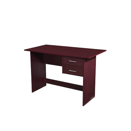 Made-To-Order 29.5 x 24 x 47 in. Writing Desk with 2-Drawers, Mahogany MA2979809